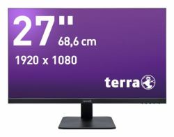 TERRA 2727W επίπεδη οθόνη 68,6 cm [27"] 1920 x 1080 εικονοστοιχεία Full HD LCD Μαύρος [Μαύρο] 