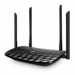 TP-Link Archer C6 ασύρματος δρομολογητής Gigabit Ethernet Διπλής ζώνης [2.4 GHz / 5 GHz] Μαύρος [Μαύρο] 