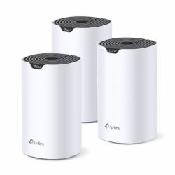 TP-Link Deco S7 [3-pack] Διπλής ζώνης [2.4 GHz / 5 GHz] Wi-Fi 5 [802.11ac] Λευκός [Άσπρος], Μαύρος [Μαύρο] Εσωτερικός 