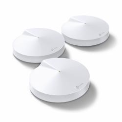 TP-Link Deco M5[3-pack] Διπλής ζώνης [2.4 GHz / 5 GHz] Wi-Fi 5 [802.11ac] Λευκός [Άσπρος] 2 Εσωτερικός 
