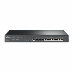 TP-Link Omada ER8411 ενσύρματος δρομολογητής Gigabit Ethernet Μαύρος [Μαύρο] 