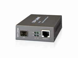 TP-Link MC220L μετατροπέας δικτυακών μέσων 1000 Mbit/s Πολλαπλών λειτουργιών, Απλού τύπου Μαύρος [Μαύρο] 