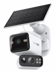 TP-Link Tapo Solar-Pow Dual-Lens Pan/Tilt Sec Cam Kit κιτ έξυπνων οικιακών συσκευών ασφαλείας 