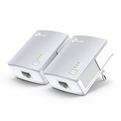 TP-Link PA411KIT 500 Mbit/s Σύνδεση Ethernet/LAN Λευκός [Άσπρος] 2 τεμάχια 