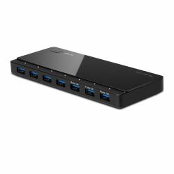 TP-Link UH700 κατανεμητής διεπαφών USB 3.2 Gen 1 [3.1 Gen 1] Micro-B 5000 Mbit/s Μαύρος [Μαύρο] 