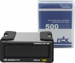 Tandberg Data 8863-RDX Συσκευή Αποθήκευσης Αντιγράφων Ασφαλείας Μονάδα αποθήκευσης Κασέτα RDX 500 GB 