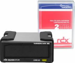Tandberg Data Overland-Tandberg 8865-RDX Συσκευή Αποθήκευσης Αντιγράφων Ασφαλείας Μονάδα αποθήκευσης Κασέτα RDX 2 TB 