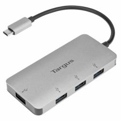 Targus ACH226EU κατανεμητής διεπαφών USB 3.2 Gen 1 [3.1 Gen 1] Type-C 5000 Mbit/s Άργυρος 