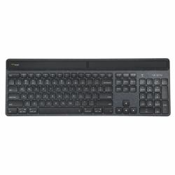 Targus Sustainable Energy Harvesting EcoSmart πληκτρολόγιο Παγκόσμιος Bluetooth QWERTY Σκανδιναβικός Μαύρος [Μαύρο]  - ξένη έκδοση