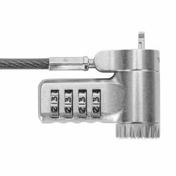 Targus ASP96RGLX κλειδαριά καλωδίων Άργυρος 2 m 