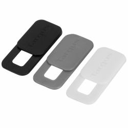 Targus AWH025GL αξεσουάρ κάμερας web Κάλυμμα προστασίας ιδιωτικότητας Μαύρος [Μαύρο], Γκρι, Λευκός [Άσπρος] 