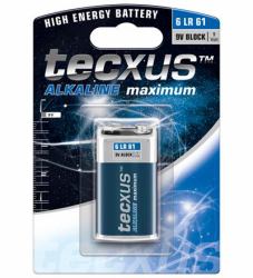 Tecxus 6LR61 1-BL Μπαταρία μίας χρήσης 9V Αλκαλικές 