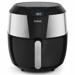 Tefal Easy Fry EY701D Μονός 5,6 L Αυτόνομο 1850 W Φριτέζα ζεστού αέρα Μαύρος [Μαύρο], Ανοξείδωτο ατσάλι 