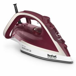 Tefal Ultimate Pure FV6810 Ατμοσίδερο 2800 W Κόκκινο, Άργυρος 