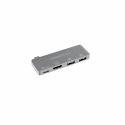 Terratec Connect c4 USB 3.2 Gen 1 [3.1 Gen 1] Type-C Άργυρος 