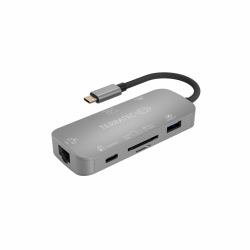 Terratec Connect C8 USB 2.0 Type-C Γκρι 