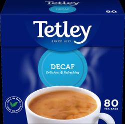 Tetley Decaffeinated Tea Bags Pack of 80