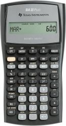 Texas Instruments BA-II Plus αριθμομηχανή Τσέπη Επιστημονικό κομπιουτεράκι Μαύρος [Μαύρο] 