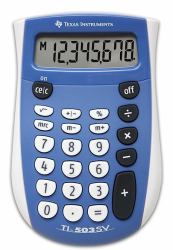 Texas Instruments TI-503 SV αριθμομηχανή Τσέπη Αριθμομηχανή με οθόνη Μπλε, Γκρι 
