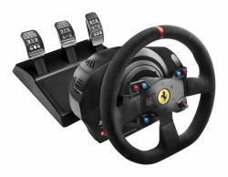 Thrustmaster T300 Ferrari Integral Racing Wheel Alcantara Edition Μαύρος [Μαύρο] Τιμόνι + Πεντάλ Αναλογικά / Ψηφιακά PC, PlayStation 4, Playstation 3 