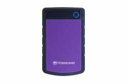 Transcend StoreJet 25H3 εξωτερικός σκληρός δίσκος 4 TB 2.5" USB 3.2 Gen 1 [3.1 Gen 1] Μαύρος [Μαύρο], Μωβ [Πορφυρό] 