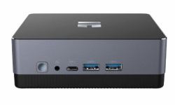 Trekstor WBX5005 Intel® Core™ i3 i3-5005U 4 GB 128 GB SSD Mini PC Μίνι PC Μαύρος [Μαύρο], Γκρι  - Γερμανική έκδοση