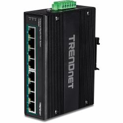 Trendnet TI-PG80B μεταγωγέας δικτύου Gigabit Ethernet [10/100/1000] PoE τροφοδοτικού Μαύρος [Μαύρο] 