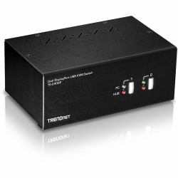 Trendnet TK-240DP εναλλαγέας [switches] KVM Μαύρος [Μαύρο] 