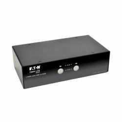 Tripp Lite B004-DPUA2-K εναλλαγέας [switches] KVM Μαύρος [Μαύρο] 
