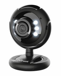 Trust SpotLight Pro κάμερα web 1,3 MP 640 x 480 εικονοστοιχεία USB 2.0 Μαύρος [Μαύρο] 
