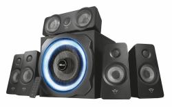 Trust GXT 658 Tytan σετ ηχείων 90 W Παγκόσμιος Μαύρος [Μαύρο] 5.1 κανάλια 2-way 