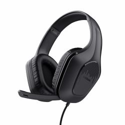 Trust GXT 415 Zirox Ακουστικά Καλωδιωμένος [Ενσύρματος] Head-band Παιχνίδι Μαύρος [Μαύρο] 
