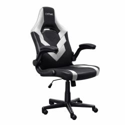 Trust GXT 703W RIYE Καρέκλα gaming Μαύρος [Μαύρο], Λευκός [Άσπρος] 