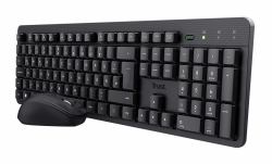 Trust TKM-360 πληκτρολόγιο Συμπεριλαμβάνεται ποντίκι Γραφείο RF Wireless QWERTY Σκανδιναβικός Μαύρος [Μαύρο]  - ξένη έκδοση