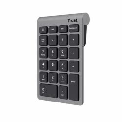 Trust Xalas αριθμητικό πληκτρολόγιο Laptop/PC RF Wireless Άργυρος 