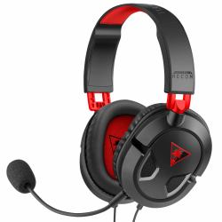Turtle Beach Recon 50 Ακουστικά Καλωδιωμένος [Ενσύρματος] Head-band Παιχνίδι Μαύρος [Μαύρο], Κόκκινο 