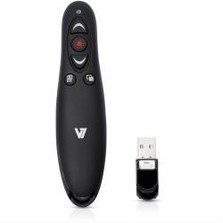 V7 WP1000-24G-19EB τηλεχειριστήριο παρουσιάσεων RF Μαύρος [Μαύρο] 