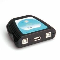 VALUE Manual USB 2.0 Printer Switch, 2 Ports εναλλαγέας [switches] εκτυπωτή Καλωδιωμένος [Ενσύρματος] 