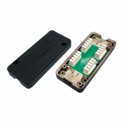 VALUE 21.99.3048 κουτί διακλάδωσης δικτύου Cat6a Μαύρος [Μαύρο] 