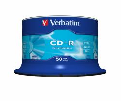 Verbatim CD-R Extra Protection 700 MB 52x 50 τεμάχια 