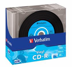 Verbatim CD-R AZO Data Vinyl 700 MB 52x 10 τεμάχια 