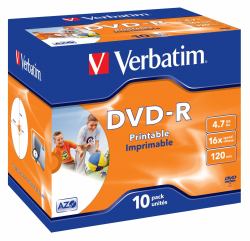 Verbatim 43521 κενό DVD 4,7 GB DVD-R 10 τεμάχια 