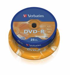 Verbatim 43667 4,7 GB DVD-R 25 τεμάχια 