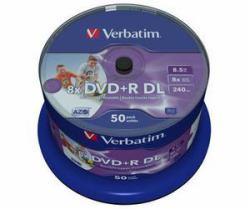 Verbatim 43703 κενό DVD 8,5 GB DVD-R 50 τεμάχια 