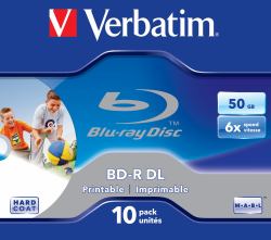 Verbatim 43736 κενός δίσκος Blu-Ray BD-R 50 GB 10 τεμάχια 