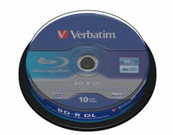 Verbatim 43746 κενός δίσκος Blu-Ray BD-R 50 GB 10 τεμάχια 