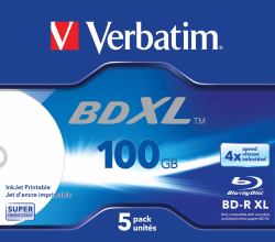 Verbatim 43789 κενός δίσκος Blu-Ray BD-R 100 GB 5 τεμάχια 