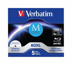 Verbatim 43834 κενός δίσκος Blu-Ray BDXL 100 GB 5 τεμάχια 