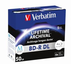 Verbatim MDISC BD-R DL 50 GB 5 τεμάχια 