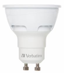 Verbatim PAR16 GU10 5W λαμπτήρας LED Θερμό λευκό 2700 K 
